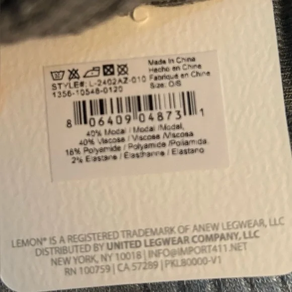 COPY - Lemon Woman’s 3 Pack Silk Touch Low-cut Socks Sock Size One Size NEW - Picture 4 of 4